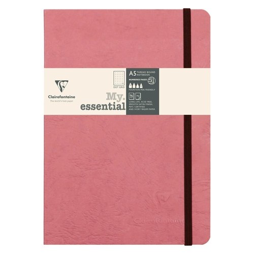 CUADERNO CF. COSIDO A5 96h DOT ROSA - Pack de 5 unidades