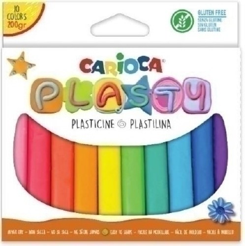 [42173] PLASTILINA CARIOCA BARRA C/10
