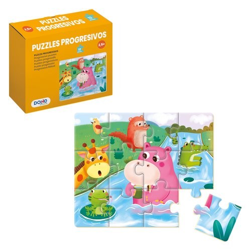 PUZLE DOHE PROG. 12 piezas  + 30 MESES