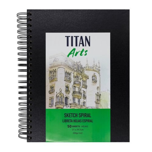 [122002129] BLOC DIBUJO TITAN AC SKETCH A4 50h - Pack de 5 unidades