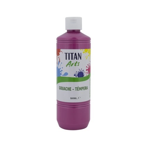 TEMPERA TITAN AC ESC.500ml MAGENTA