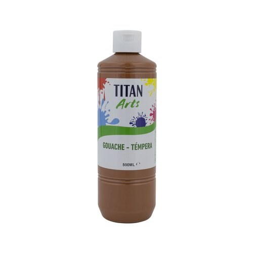 [198009612] TEMPERA TITAN AC ESC.500ml MARRON CL.