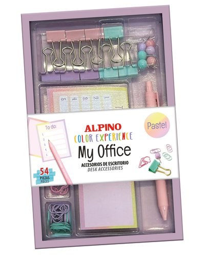 [UA000620] SET PAPELERIA ALPINO OFFICE PASTEL