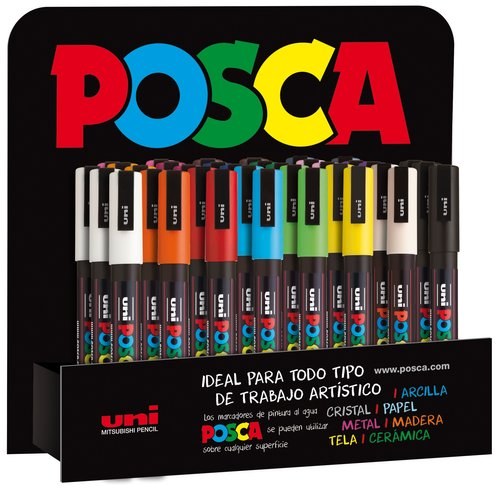 ROTUL.UNI-POSCA PC-3M  EXP.36