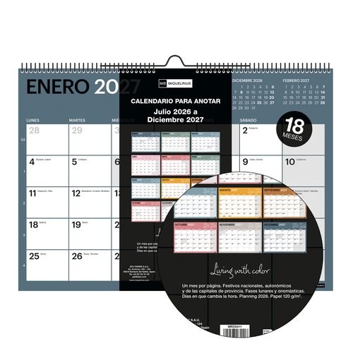 [MR28411] CAL.MR. 18M. PARED CHROMAT MES A3