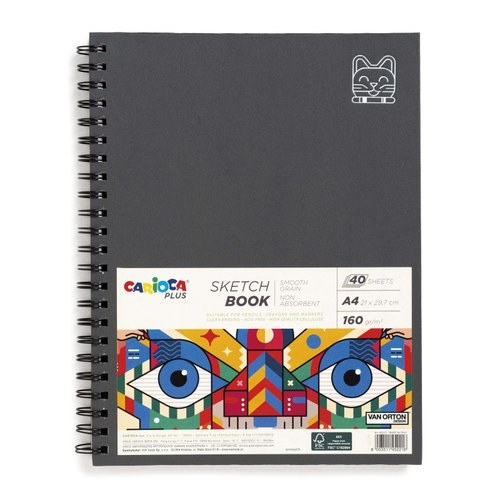 [45225] BLOC DIBUJO CARIOCA PLUS TD A4 40h