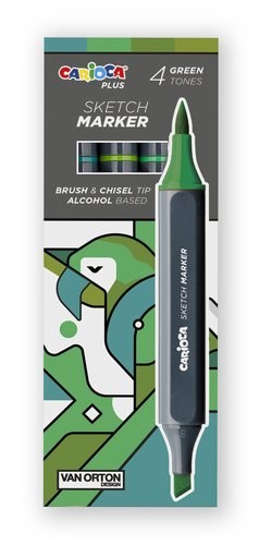 [45246/04] ROTUL.CARIOCA PLUS DOBLE P.COL.VERDES C/