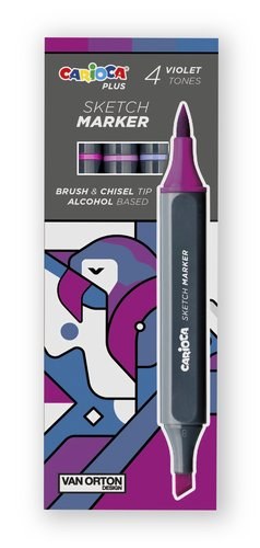[45246/09] ROTUL.CARIOCA PLUS DOBLE P.COL.VIOLETAS