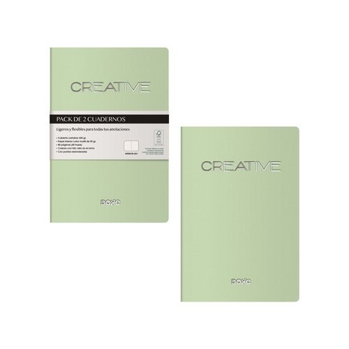 [11062] CUADERNO DOHE CREATIVE A6 VERDE