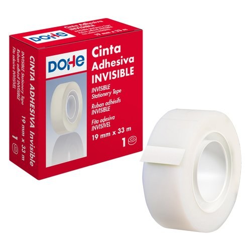 [79317] CINTA ADHESIVA DOHE INVISIBLE 33x19