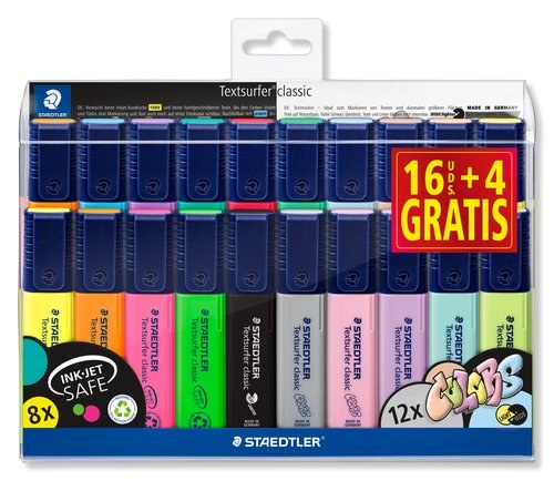 ROTUL.FLUOR STAED.364 TXSF. ESTUCHE 20