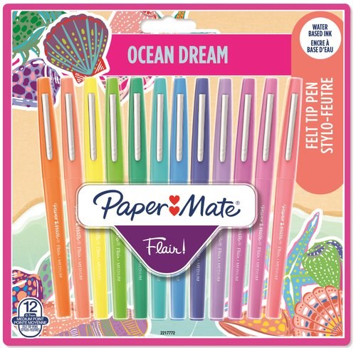 [2217772] ROTUL.PAPERMATE FLAIR OCEAN EST./12