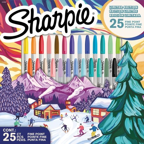[2220997] ROTUL.PAPERMATE SHARPIE MARKER B/25