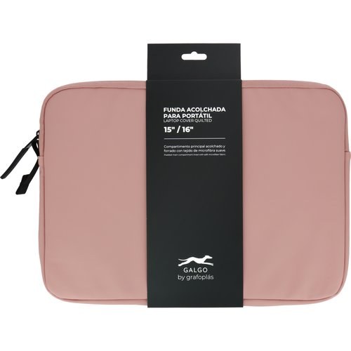 [37750353] FUNDA PORTATIL GALGO 16  ROSA