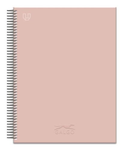BLOC GALGO A5+ 80h 100g LISO ROSA - Pack de 5 unidades
