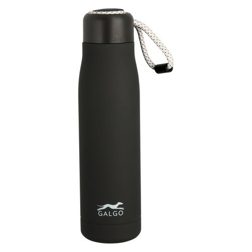 BOTELLA GALGO INOX 540ml NEGRO