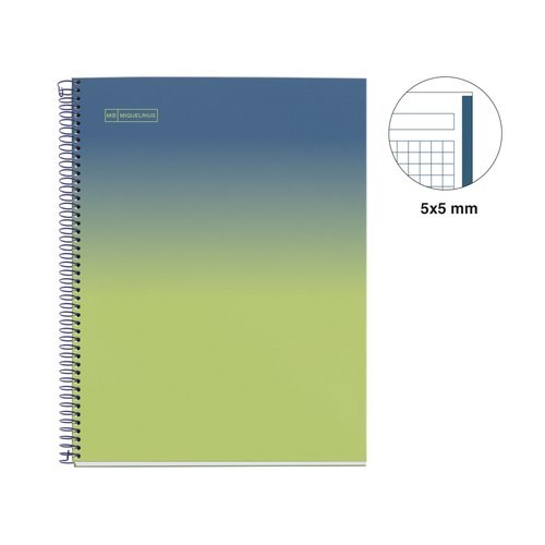 BLOC MR GRADIENT NB-1 A4 80h CD.5 LIMON