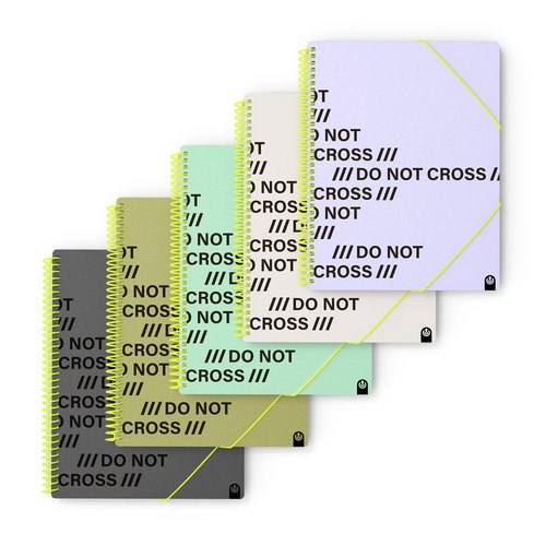 [53234099] TAR.CARCH.ESP.PP.NOT CROSS A4 40 F SURTI - Pack de 10 unidades