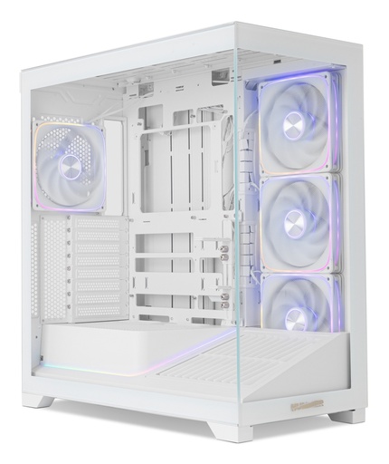 [NXHUMMERBLADEWH] Hummer BLADE, Torre ATX, ARGB, Ultra Airflow, Blanco