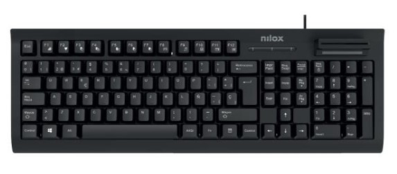 [NXKIRE0001] Teclado con lector DNI-e y SmartCard- Layout Español
