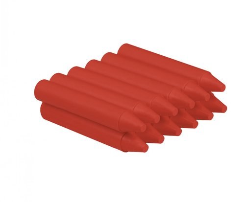 [98002] JOVI CERAS WAX CRAYONS JUMBO GRUESAS UNICOLOR CAJA DE 12 ROJO