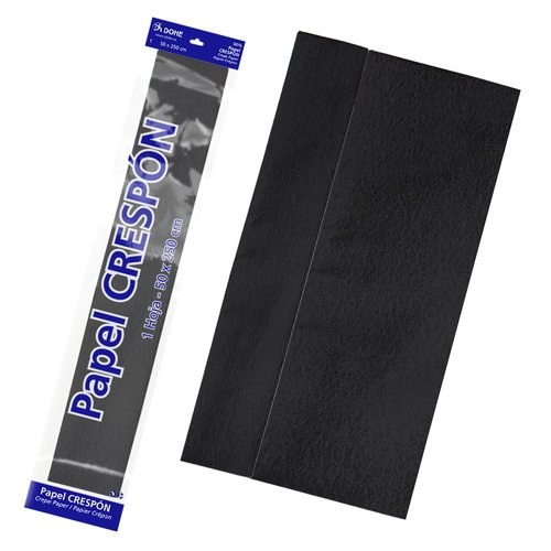 [30309] BOLSA 1H PAPEL CREPE DOHE 50X250CM NEGRO