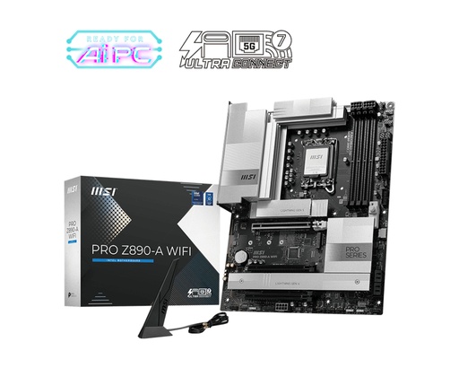 [PRO Z890-A WIFI] PRO Z890-A WIFI placa base Intel Z890 LGA 1851 (Socket V1) ATX