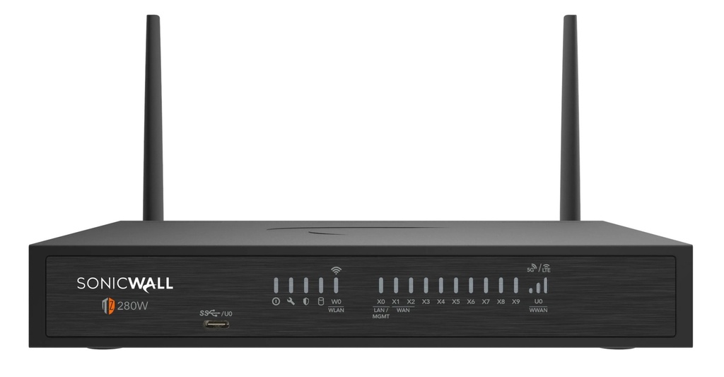 TZ280 cortafuegos (hardware) Escritorio 2,5 Gbit/s