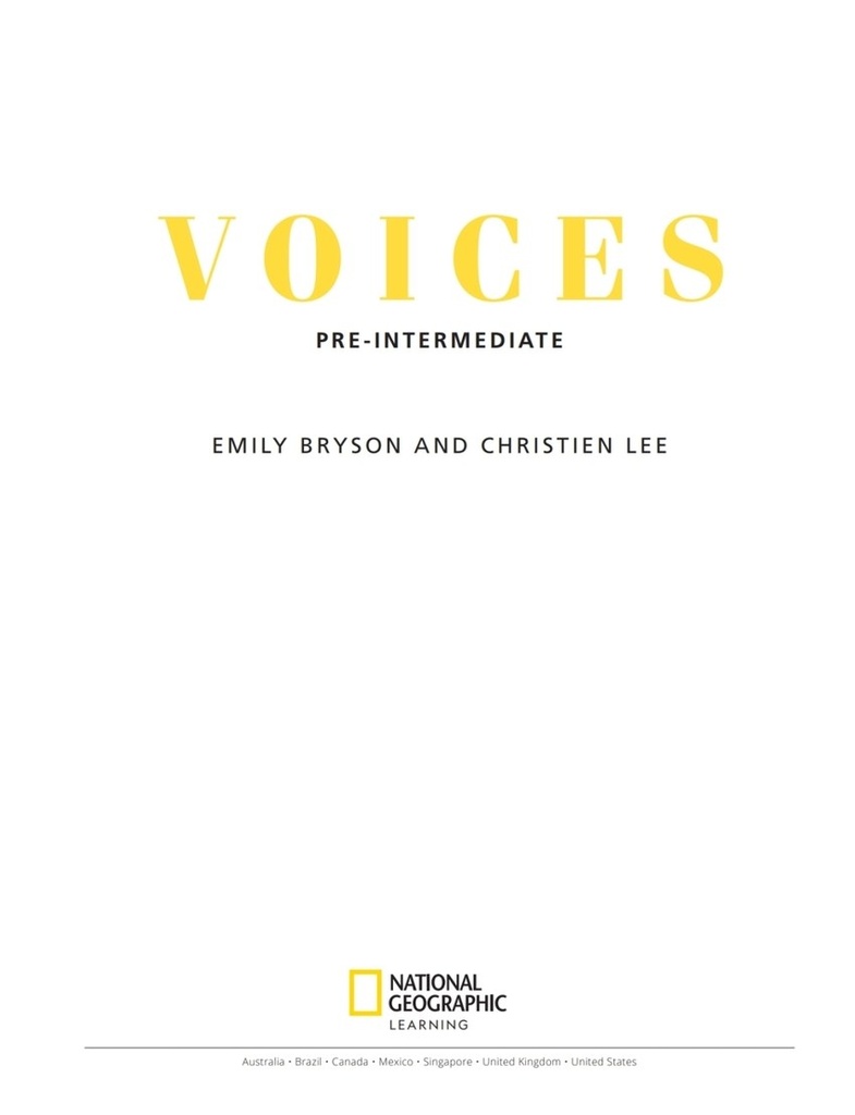 VOICES PRE INTERMEDIATE STUDENT BOOK