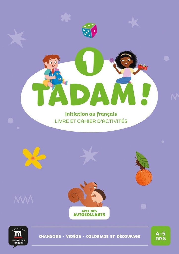 TADAM! 1 Livre&amp;Cahier