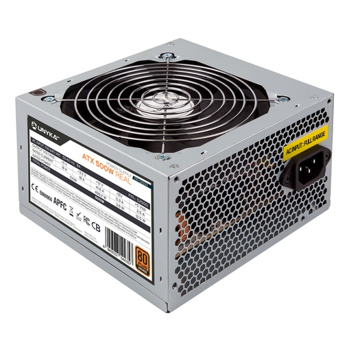 [52500] Fuente de Alimentación ATX 500W 80+ Bronce