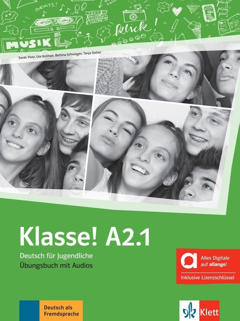 Klasse! A2.1 libro de ejercicios - edición híbrida allango