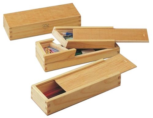 PLUMIER FAIBO MADERA CON DOBLE FONDO
