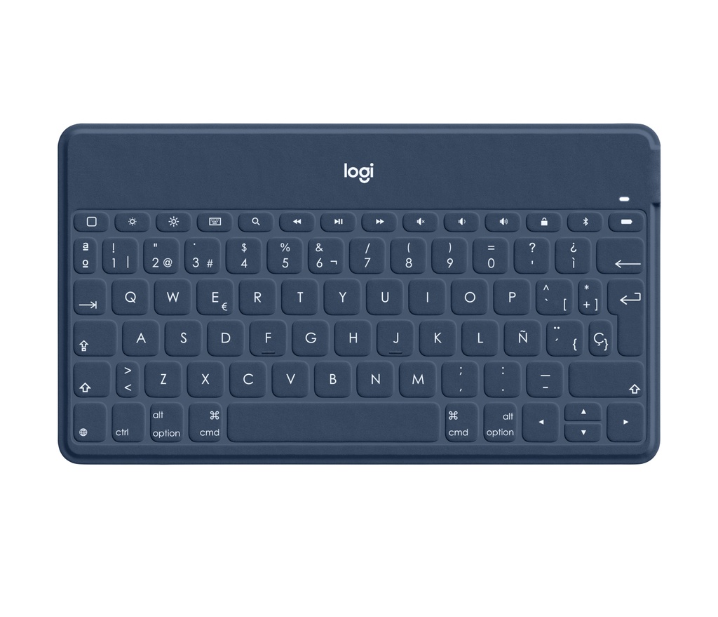 Keys-To-Go QWERTY Español Bluetooth Azul, Naranja