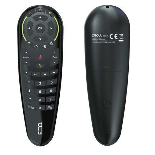 [MDAIR] Mando mando a distancia IR inalámbrico PC, TV, Receptor de televisión Botones