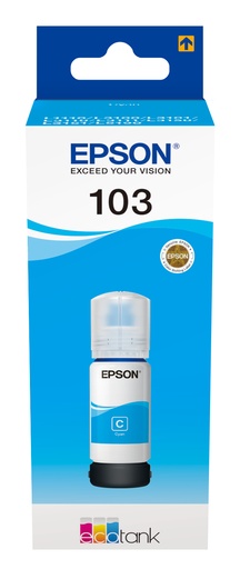 [C13T00S24A10] 103 EcoTank Cyan ink bottle (WE)