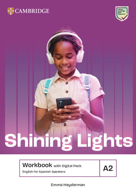 Shining Lights A2 Workbook with Digital Pack English for Spanish Speakers
