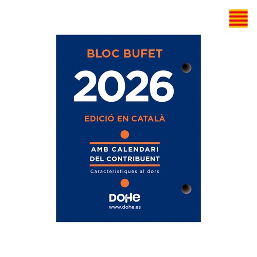 [11604] BLOC BUFFET CATALÁN DOHE 11604