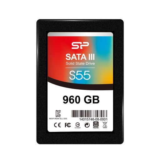[SP960GBSS3S55S25] Slim S55 960 GB 2.5" Serial ATA III TLC