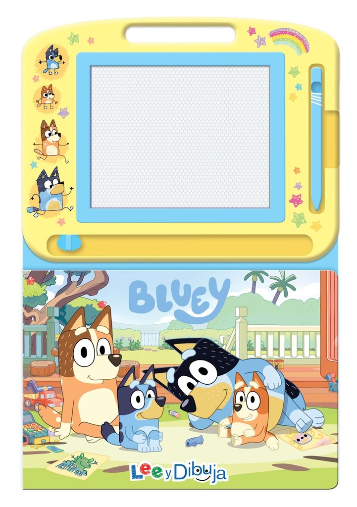 Bluey (Libro+Pizarra magnética)