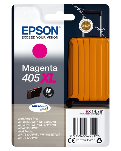 [C13T05H34010] Singlepack Magenta 405XL DURABrite Ultra Ink