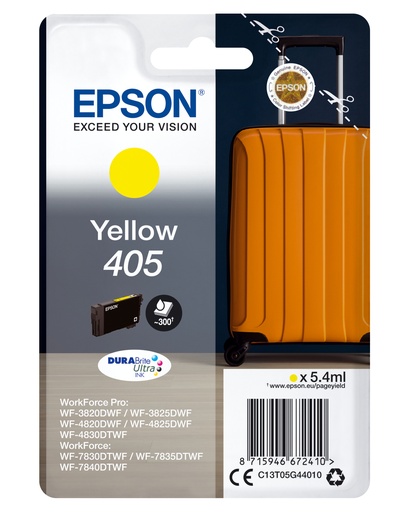 [C13T05G44010] Singlepack Yellow 405 DURABrite Ultra Ink