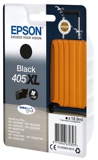 [C13T05H14010] Singlepack Black 405XL DURABrite Ultra Ink