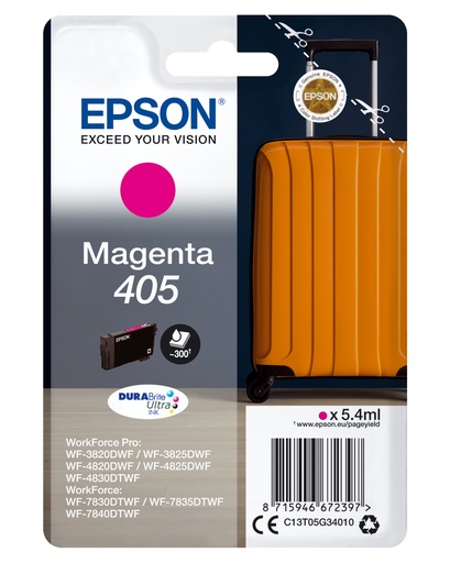 [C13T05G34010] Singlepack Magenta 405 DURABrite Ultra Ink