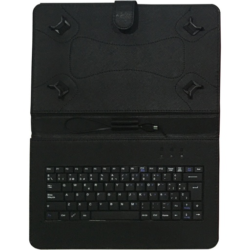 [TAL-CV3006-BLK] funda con teclado para tablet 10" CV-3006 black