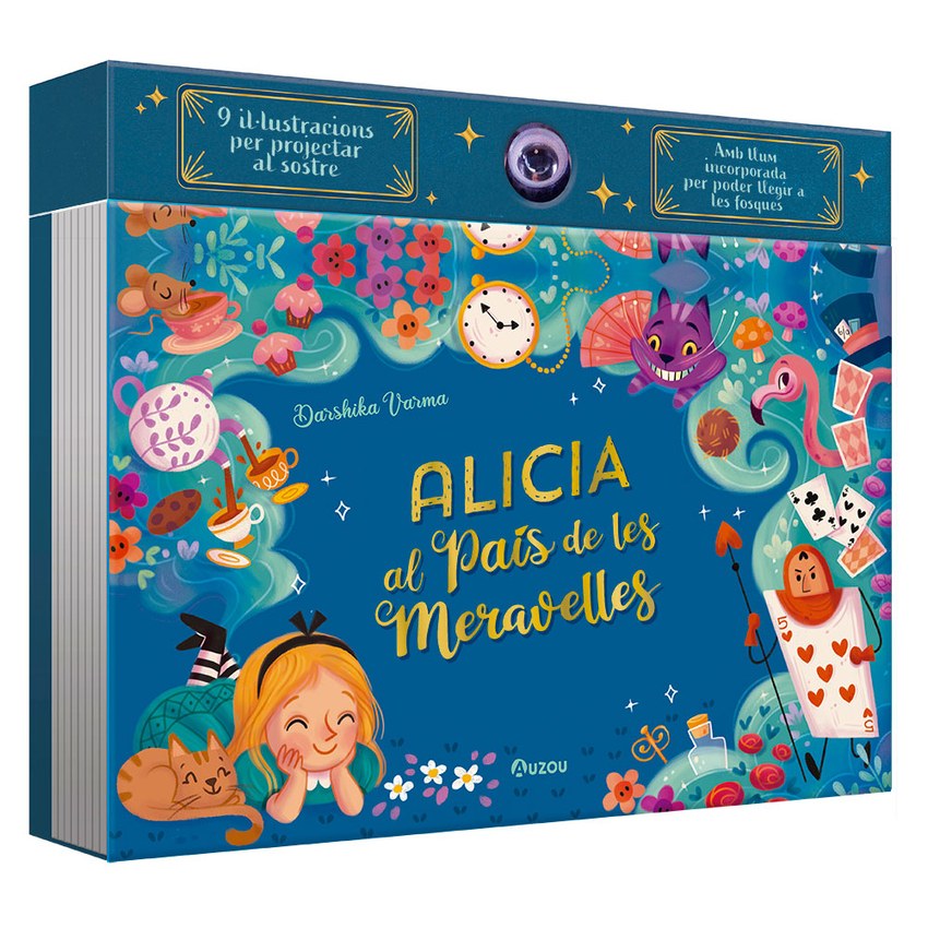Alicia al pais de les meravelles. Llibre projector