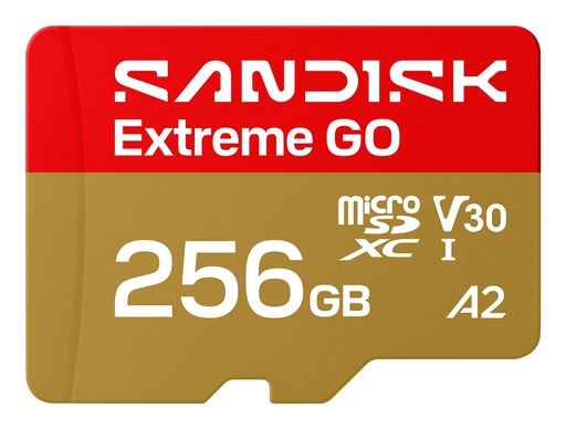 [SDSQXGN-256G-GN6MN] Extreme GO 256 GB MicroSDXC UHS-I