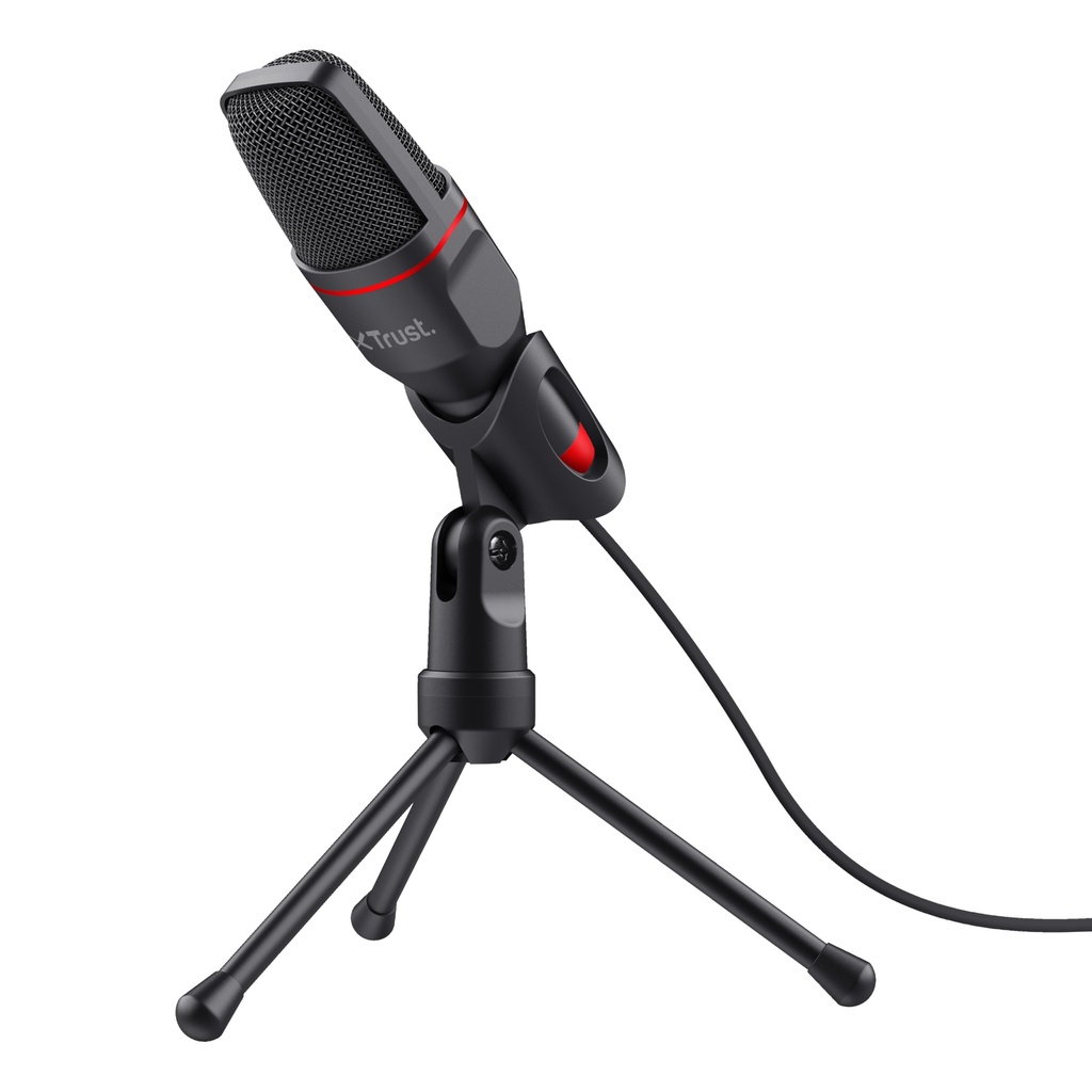 GXT 212 Negro, Rojo Micrófono para PC