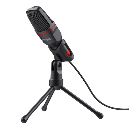 [23791] GXT 212 Negro, Rojo Micrófono para PC
