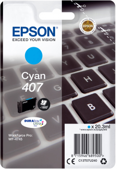[C13T07U240] WF-4745 Series Ink Cartridge L Cyan